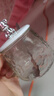 玻璃杯带盖勺小熊杯高颜值杯子办公室家用咖啡杯网红爆款水杯 1只装小熊杯（带勺子）270ml 实拍图