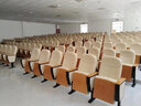 信京礼堂椅会议连排椅阶梯椅报告厅椅带写字板固定脚 实拍图