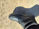 回力男鞋秋冬季运动鞋男透气垫皮面防水跑步鞋子男软底增高休闲鞋 全黑色1196【舒适皮面】 43 实拍图