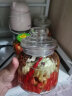 拜杰（Baijie）玻璃密封罐 2个装 650ml+950ml泡菜坛子储物罐加厚罐子茶叶储藏腌制蜂蜜果酱玻璃瓶子LY-186 实拍图
