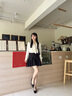 Thinkwell女鞋单鞋工作鞋女通勤高跟鞋黑色小皮鞋尖头正装百搭上班职业鞋软 3厘米 3cm HM4003 36 实拍图