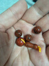 观玉 无优化战国红玛瑙散珠圆珠星月金刚菩提DIY饰品配珠佛珠 直径10毫米 实拍图