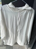 BODACHEL防晒衣女防紫外线UPF50+夏季女装外套2024年新款冰丝大码防晒服 【宽松款】羽白-女 三防面料 L 实拍图