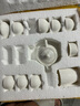 静瓷斋德化白瓷羊脂玉功夫茶具套装家用客厅泡茶办公室会客简约茶杯 描金-西施壶套装(有言杯) 9头 实拍图