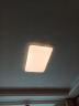 三雄极光 AI语音米家智能客厅灯led吸顶灯128W银色 方形灯具智控调光调色 实拍图