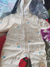 博睿恩新生婴儿衣服冬季宝宝爬爬服可爱连帽加绒夹棉保暖连体衣 大象气球 80cm 实拍图