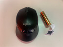 罗技（Logitech）M330/B330 商用级无线轻音鼠标 办公鼠标 人体工学右手鼠标 笔记本台式电脑鼠标带无线微型接收器 B330【黑色】商用版质保多1年（现在新版没灯） 实拍图
