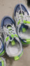 断码男童包头凉鞋2023年夏季新款网面透气儿童运动网鞋男孩镂 兰绿 34码 标准运动码 晒单实拍图