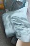 美德乐（Medela）哺乳文胸产后喂奶孕妇内衣单层前开扣轻盈款 天空蓝 XL（最大码） 实拍图