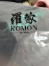 罗蒙（ROMON）两件装男士纯棉短袖t恤夏季圆领白体恤T纯色上衣服打底衫男装 【白色长+浅灰长】 XL/180(推荐体重140-155斤） 实拍图