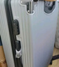 北爱行李箱拉杆箱男万向轮旅行飞机大容量密码登机小型皮箱子 奢华银 20英寸 实拍图