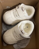 牧童学步鞋男冬季加绒保暖棉鞋婴儿软底面包鞋女宝宝鞋子 焦糖咖18 实拍图