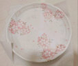 美浓烧 日本进口陶瓷 樱花陶瓷餐具米饭碗 家用日式蒸鱼 9.5英寸平盘【24.2CM*2.7CM】 实拍图