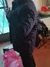 奉孝老年人冬装女棉衣60岁70奶奶装加厚棉袄老人衣服妈妈装羊羔绒外套 藏青 2XL（建议105-120斤） 实拍图