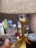宅品（home taste）欧式台灯卧室床头灯温馨奢华后现代轻奢台灯水晶客厅美式触摸台灯 【亚麻罩】 遥控开关(带遥控器) 实拍图