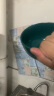 万享 釉下碗餐具碗碟套装家用仪式感碗筷盘子北欧风墨绿一人食6件套 晒单实拍图