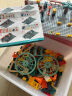 糖米拼装城堡积木玩具儿童小颗粒立体拼插3-6岁男女孩节日生日六一儿童节礼物 实拍图