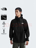 北面三合一冲锋衣外套男硬壳防水防风抓绒内胆连帽 JK3/黑色 3XL 实拍图