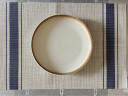 川岛屋（KAWASIMAYA）川岛屋牛排餐盘西餐盘家用白色盘子高级感轻奢早餐碟子意面盘 8英寸餐盘(芝麻金) 晒单实拍图