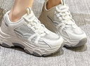 意尔康女鞋网面透气老爹鞋厚底增高休闲运动鞋轻便百搭跑步鞋子女 实拍图