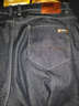 酷万（coolku）300斤新款宽松弹力特大码牛仔裤厚款男士直筒加肥加大号胖子长裤 黑色HY8128 44 【250斤左右穿】 实拍图