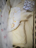 看宝贝（lookbaby）婴儿床多功能床实木可拼接床可移动无漆 大床|蚊账+棕垫+海底蓝+护理台 实拍图