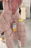 巴拉巴拉童装轻薄羽绒服婴儿外出连体衣冬装宝宝爬服儿童衣服男童女童 梦幻粉60356 100cm 实拍图
