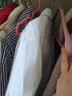 卡帝乐鳄鱼(CARTELO)衬衫男 纯色休闲短袖衬衫舒适透气白衬衣男 1F158101312D 白色-短袖 L 实拍图