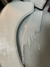 宝优妮马桶垫冬季加厚加绒防水粘贴垫子坐便垫圈可水洗座厕垫冬天马桶贴 马桶垫(2对)-湖蓝色 9119-15 实拍图