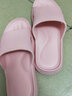小白丫软底夏浴室拖鞋女按摩抗菌舒适防滑日式简约家居情侣洗澡凉拖鞋Y8 A7灰色41-42适合40-41脚码 实拍图