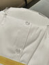 米度丽孕妇T恤春秋内搭打底衫百搭长袖上衣时尚孕妇装春装60138 米白 L 实拍图
