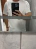 诺帝卡（NAUTICA）【商场同款】男装23春夏新款多色休闲纯棉短袖圆领T恤男TO3101 白色1BW（231） M 晒单实拍图