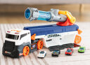 奥智嘉儿童玩具变形弹射货柜车炮弹运输收纳卡车声光工程车男孩六一儿童节生日礼物 实拍图