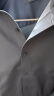 红豆长袖衬衫男25春款加绒衬衫男轻商务修身保暖衬衣白衬衫男 W1白色-加绒 39 实拍图