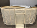 西哈泳士泡澡桶成年大人可折叠家用双人鸳鸯浴缸全身沐浴盆儿童洗澡桶大桶 1.2米【熏蒸浴帽+带盖】瑶浴礼 实拍图