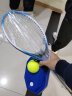 完美工体网球训练器单人打带线回弹自打初学一个人玩的网球拍儿童 天空蓝 成人球拍-底座/高弹网球1 晒单实拍图
