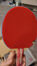 红双喜乒乓球拍胶皮狂飙3兵乓球胶皮普狂三狂3反胶套胶狂飚3 狂飚3（红色1片 硬40厚2.15） 实拍图