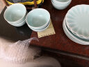 瓯江（OUJIANG） 龙泉青瓷餐具饭碗小汤碗中式碗4.5寸陶瓷米饭碗 4.5寸牡丹碗粉青 实拍图