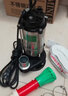 名磊潜水泵家用浇菜抽水泵220v农用污水泵小型排污泵不锈钢井水水泵 1寸750W10米线清水浮球款 实拍图