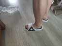 匹克态极拖鞋联名款男太极拖鞋情侣鞋透气轻质沙滩凉鞋运动拖鞋 大白/黑色(男款) 45 实拍图