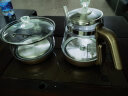 容声（RONGSHENG）烧水壶底部全自动上水电热水壶泡茶专用茶台烧水壶一体机煮水壶茶具套装热水壶电水壶烧水器电茶炉 清洁款-高低水位感应-尺寸37x23咖色 0.8L 实拍图