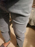 肆缄很柔软 夏季薄款九分牛仔裤男修身小脚裤韩版潮流刺绣弹力裤子9分 蓝色 36 实拍图