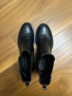 爱步（ECCO）靴子女 冬季切尔西女靴粗跟短靴女 型塑266503 黑色26650301001 38 实拍图