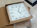 康巴丝钟表超安静挂钟客厅挂墙现代简约大气时尚挂表时钟石英钟家用 实拍图