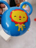 费雪（Fisher-Price） 儿童小皮球婴儿手抓软胶摇铃球拍拍球 10CM直径 蓝色 实拍图