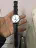 istrap鳄鱼皮表带男士真皮女表链手表配件原装适用浪琴名匠天梭阿玛尼帝陀积家万宝龙万国欧米茄手表带 深棕同色线丨银色针扣 20mm 实拍图