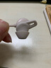 适用Huawei华为FreeLace Pro蓝牙耳机硅胶套耳机套耳塞鲨鱼鳍运动防掉耳帽耳翼耳机配件 晨曦白中号【一对，送收纳盒】 实拍图