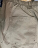 马登工装法式卡其色纯棉运动短裤男帆布休闲直筒五分裤男士夏季  卡其色 S 实拍图