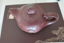 紫砂壶宜兴紫砂纯全手工泡茶壶大容量原矿名家功夫茶具套装石瓢西施龙韵 紫泥 实拍图