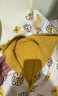 Mini Balabala迷你巴拉连体衣秋宝宝萌趣双面穿毛绒爬服 咖白色调00351 80cm 实拍图